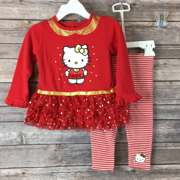 Toddler Hello Kitty outfit - Picture 1 of 2